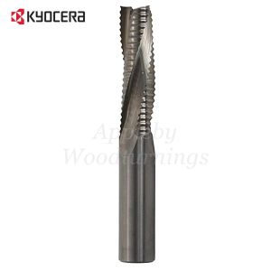 12mm dia x 42mm cut CNC S=12mm C7Plus Coated Roughing Spiral Z=3 Positive R/H Unimerco