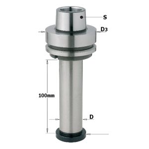 IMS CNC HSK-63F Tool Arbor 30mm Shaft 100mm Long 