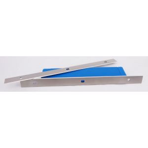 Axminster AWEPT106 260 x 18.6 x 1.1mm Double Edged Disposable HSS Planer Blades 1Pair 