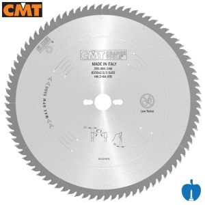 300mm 72 Tooth CMT Finish/ Rip Cut Table Saw Blade With 30mm Bore 285.072.12M