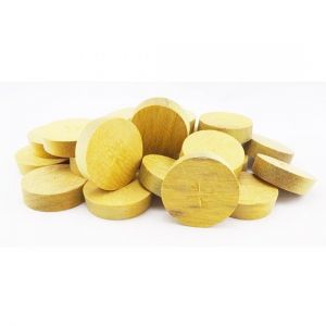 Appleby Woodturnings Proud Suppliers Of  18mm Greenheart Tapered Wooden Plugs 100pcs