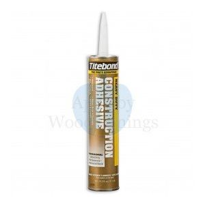 Professional Strength Water Resistant Heavy Duty Construction Adhesive 296ml Titebond supplied by Appleby Woodturnings