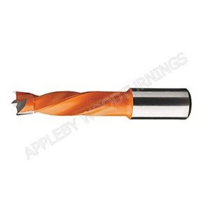 8mm x 57mm Lip & Spur Dowel Drill Bits L/H Kyocera Unimerco