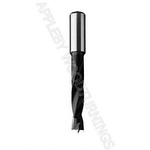 8mm x 77mm Lip & Spur Dowel Drill Bit R/H Kyocera Unimerco
