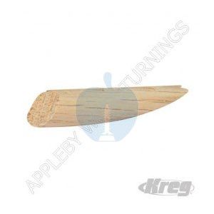 Kreg MICRO Pocket Hole Real Wood Oak Plugs 65pcs P-MICRO-OAK