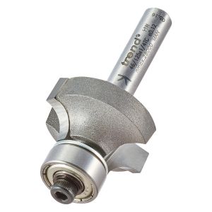 Trend Bearing Guided Ovolo Router Cutter 6.0mm Radius 24.7mm dia S=1/4"