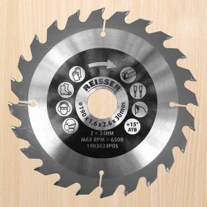 REISSER 160mm diameter 30 Tooth Positive Hook Combination-cut Circular Saw Blade