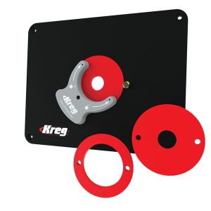 Kreg Precision Router Table Insert Plate Level-Loc Rings PRS4036