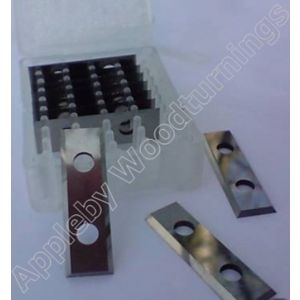 28 x 7 x 1.5mm Reversible Knives to suit Trend Routers using RB/R Tips - 1 Box (10pcs)