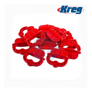Kreg Deck Jig Red Spacer Rings 1/4-Inch (6.36mm) 12 Pack DECKSPACER-RED
