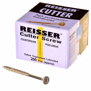 5.0 x 120mm Reisser CUTTER Woodscrews - 200pc Box