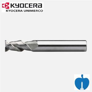 1mm dia x 3mm cut CNC Finishing Spiral Router 2 Flute Positive RH Kyocera