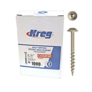 Kreg 450pcs Blue Kote Coarse Thread Pocket-Hole Screw Kit SK03B