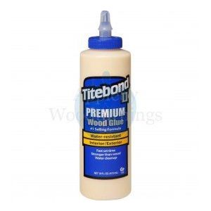 Titebond Premium II Water Resistant Interior / Exterior Wood Glue 16 fl.oz 473ml 