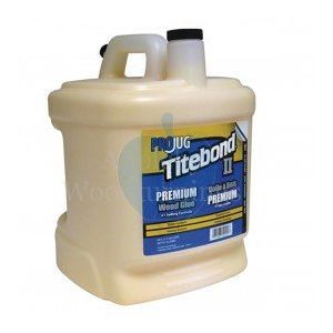 Titebond Premium II Water Resistant Interior / Exterior Wood Glue Pro Jug 8.1 Litres (2.1 Us Gallons)