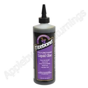 Polyurethane Waterproof Liquid Glue for Metal, Ceramics & Plastic 355ml Titebond supplied by Appleby Woodturnings