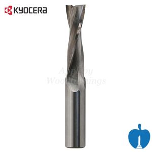 1/2" x 2"/4" Kyocera Unimerco  CNC Finishing Spiral 2 Flute Positive 784329