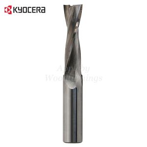 6mm dia x 22mm cut CNC S=6mm Finishing Spiral Router Z=2 Positive R/H Kyocera