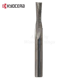 10mm dia x 32mm cut CNC S=10mm Roughing Spiral Router Z=2 Negative R/H Kyocera 