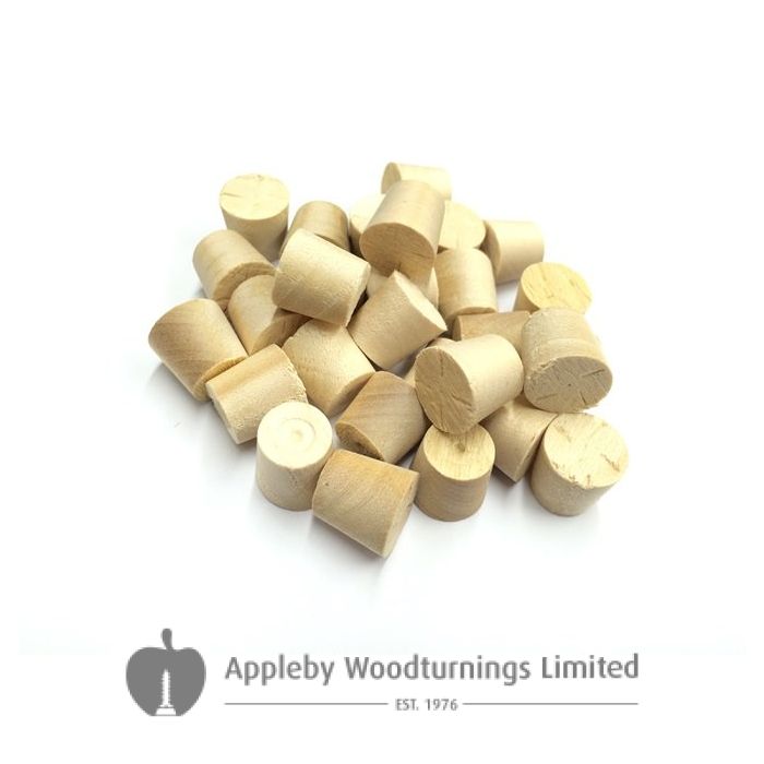 700 ASSORTED 6mm HARDWOOD DOWELS WOODEN CHAMFERED FLUTED PIN WOOD BEECHWOOD KIT 