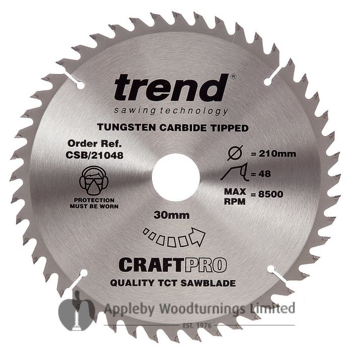Trend CSB/30024 Craft saw blade 300mm x 24 teeth x 30mm 