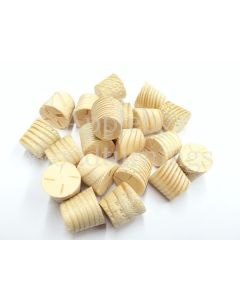 12mm Joinery Grade Redwood Tapered Wooden Plugs 100pcs