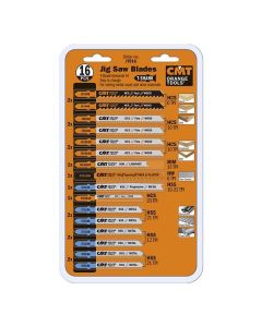 CMT JT016 Assorted Set of Jig Saw Blade (16 Piece) 