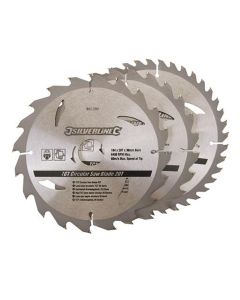 3 Pack 184mm TCT Circular Saw Blades to suit FREUD FCS184
