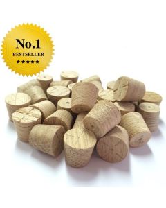 12mm European Oak Cross Grain Tapered Wooden Plugs 100pcs