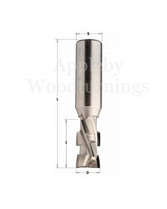 20mm dia x 36mm cut PCD Diamond Router Z=2+2 S=20 With 2.5mm Tip Depth R/H Kyocera 