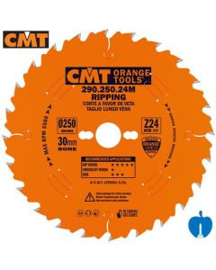 260mm 28 Tooth CMT Table/Rip Saw Blade With 30mm Bore 290.260.28M