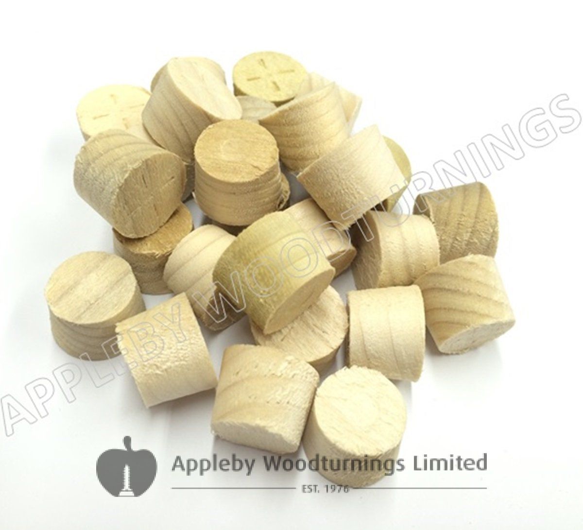 10mm Larch Tapered Wooden Plugs 100pcs