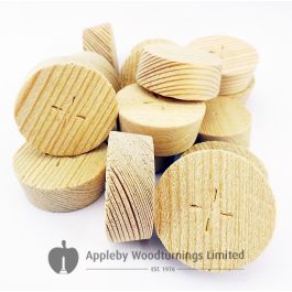 10mm Larch Tapered Wooden Plugs 100pcs