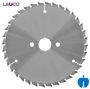 150mm Diameter 28 Tooth Leuco Conical Scoring Blade with 45mm Bore 4.45mm - 5.25mm Cutting Kerf To Suit Homag 100 Series