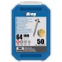 Kreg 2 1/2" Coarse Thread Pocket Hole Screws 50pcs SML-C250