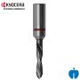 3mm x 57mm Through Point Dowel Drill Bit L/H Kyocera Unimerco