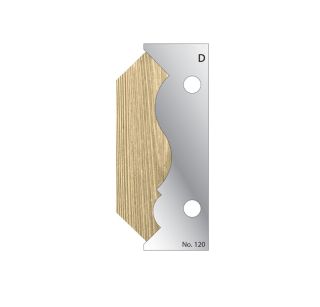 Whitehill 80mm Profile Knives No. 120   -  003H00120