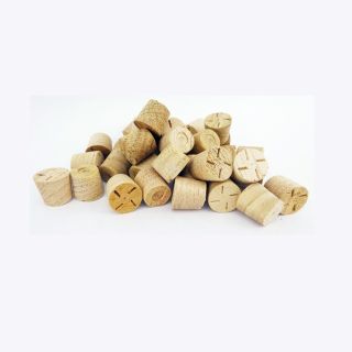 1/2" Chestnut Tapered Wooden Plugs 100pcs