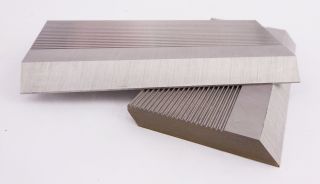 40mm Deep x 100mm Wide Serrated Profile Knife Blanks HSS 1 Pair Four Sided Profile Machines