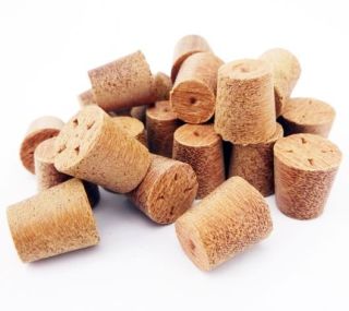 10mm Red Balau Tapered Wooden Plugs 100pcs