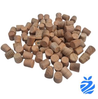 10mm Paint Grade Cross Grain Tapered Wooden Plugs 100pcs