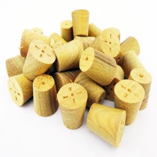 1/2" Parana Pine Tapered Wooden Plugs 100pcs