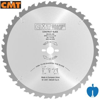 600mm 40 Tooth CMT Ripping/ Logging Table Saw Blade With 30mm Bore 286.040.24M