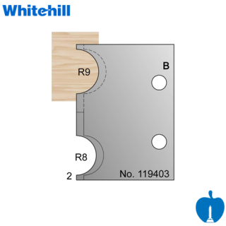 Whitehill Profile Knives No. 119403C