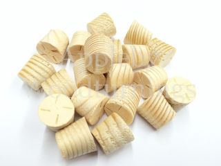 13mm Joinery Grade Redwood Tapered Wooden Plugs 100pcs