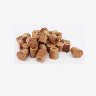 12mm Red Balau Tapered Wooden Plugs 100pcs