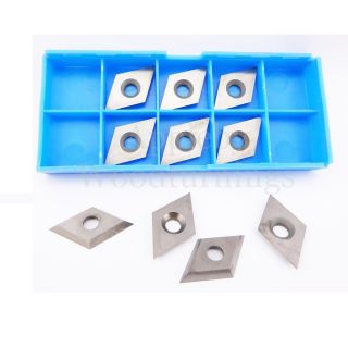 16mm Reversible Knives Solid Carbide Replacement Tips Diamond Shape to suit Oertli 216013