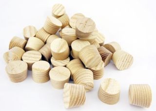 12mm English Ash Cross Grain Tapered Wooden Plugs