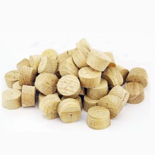 18mm European Oak Tapered Wooden Plugs 100pcs
