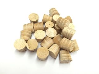 23mm Elm Tapered Wooden Plugs